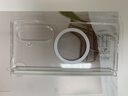 叒達帶前框中軸適用三星GalaxyZFold7手機殼ZFold6透明全包ZFold5防摔0零透內置磁吸ZFold4高清W25 零感透明磁吸中軸殼（帶前框） 三星 Galaxy Z Fold6 曬單實拍圖