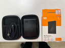 西部數(shù)據(jù)（WD）1TB 移動硬盤 USB3.0 My Passport隨行版2.5英寸 黑 機械硬盤 筆記本電腦外接 大容量加密存儲 曬單實拍圖