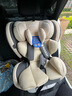 Heekin德國 兒童安全座椅汽車用0-4-12歲嬰兒寶寶360度旋轉(zhuǎn)ISOFIX硬接口 尊享灰(遮陽棚+上拉帶+側(cè)保護(hù)) 曬單實拍圖