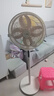 美的（Midea）【國家補貼】落地扇輕音幸運草安睡電風扇家用智能變頻一級能效風扇臥室輕音桌面立式兩用電扇家用 【國家補貼】幸運草安睡MAX丨升級加高聲控大網(wǎng)罩 曬單實拍圖