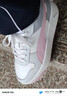 彪馬（PUMA）【厚底鞋】增高小白鞋女子新款灰色板鞋CARINA389390 白-淡紫色-銀色-23 38 曬單實(shí)拍圖