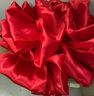 佳妍大紅花球 退伍開(kāi)業(yè)綢帶花球結婚車(chē)頭花裝飾慶典剪彩揭幕紅布50cm 曬單實(shí)拍圖