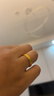 CRD克徠帝黃金戒指繁花似錦鏤空花絲古法戒指國風(fēng)國潮送女友節日禮物 5.5g 13# 曬單實(shí)拍圖