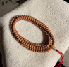 儒悠然原矮樁五爪金龍佛手小金剛菩提子手串108顆原籽三日紅男女士手鏈 原樁佛手5mm108顆 曬單實(shí)拍圖