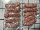 京東京造 黑胡椒風(fēng)味豬肉腸600g/10根 0添加淀粉 黑豬鮮肉腸 純肉烤腸 曬單實(shí)拍圖