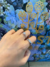 MZMZ鉑金情侶戒指pt950白金結求婚時尚鉆戒中秋節(jié)生日禮物送女友老婆 本地倉當/次日達-輕奢鉆戒情侶對戒 曬單實拍圖