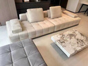 貴賓顧家勞倫斯沙發(fā)意大利客廳高端大戶(hù)型新款意式極簡(jiǎn)轉角皮沙發(fā) 顧家一家4.2米轉角組合 曬單實(shí)拍圖