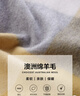 恒源祥圍巾女冬季時(shí)尚羊毛披肩格子秋冬加厚保暖圍脖圣誕生日禮物禮盒裝 曬單實(shí)拍圖