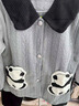 秋冬孕婦睡衣加厚月子服純空氣棉夾層大碼哺乳睡衣產(chǎn)婦產(chǎn)后喂奶衣 ISY-6892#贈同款發(fā)帶 XL碼 (推薦體重120-135斤左右) 曬單實(shí)拍圖