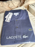 LACOSTE【王一博同款】法國鱷魚(yú)男裝25夏新款L.12.12經(jīng)典Polo衫|L1212 I1M/皇冠藍 M 4 曬單實(shí)拍圖