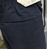 優(yōu)衣庫女裝麻混紡松緊長褲/休閑褲473791 69 藏青色 M /160/66A 曬單實(shí)拍圖