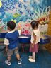 ELLE KIDS童裝 春夏季高腰短裙子女兒童新款A字珠片百搭半裙 粉色 120 （110/120） 曬單實(shí)拍圖
