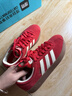 adidas「T頭鞋」VL COURT復古休閑板鞋德訓鞋男女阿迪達斯輕運動(dòng) 淺猩紅/暖香草色/黃色   40.5 曬單實(shí)拍圖