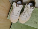 李寧休閑鞋女秋時(shí)尚系列舒適透氣防滑低幫滑板專(zhuān)業(yè)鞋AEPU030-B品 乳白色/可卡棕AEPU030-6 38 曬單實(shí)拍圖