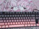 惠普（HP）GK200機械鍵盤(pán)有線(xiàn)辦公游戲鍵盤(pán) 20種背光燈效 87鍵電競鍵盤(pán)鼠標套裝電腦外設鍵鼠 側刻黑莓粉【鍵鼠套裝-茶軸】 曬單實(shí)拍圖