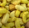 盼盼 麥香雞味塊 休閑膨化辦公室零食巧克力辣子雞咸蛋黃味 105g*3袋 曬單實(shí)拍圖