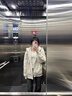 棉致美式復(fù)古連帽開衫衛(wèi)衣女春秋季2025新款潮流oversize寬松休閑外套 K1638米灰色【常規(guī)高品質(zhì)30.5】 L 100-120斤 曬單實(shí)拍圖