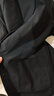 森馬（Semir）休閑西服男黑色西裝通勤易打理百搭2025春季外套寬松109125111101 曬單實(shí)拍圖