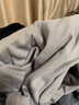 有棵樹(shù)女士睡衣女秋季棉莫寬松假兩件可外穿柔順純色家居服套裝2025新款 曬單實(shí)拍圖