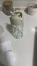 雙槍油壺噴油壺 倒油噴油一體食用油玻璃油壺廚房家用不掛油 奶油白 曬單實拍圖