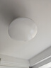 美的（Midea）風(fēng)扇燈餐廳吊扇燈led臥室燈隱形扇葉遙控三防燈具熟睡風(fēng)包安裝 曬單實(shí)拍圖