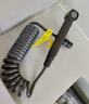 潛水艇（Submarine）三角閥套裝一進(jìn)二出沖水馬桶噴槍增壓 馬桶噴水槍套餐馬桶伴侶 【槍灰旋鈕】增壓套裝接智能馬桶 曬單實(shí)拍圖