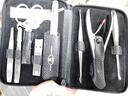 雙立人（ZWILLING）指甲刀套裝指甲剪刀鷹嘴指甲鉗眉鑷細胞鑷去死皮德國修甲真皮送禮 曬單實(shí)拍圖