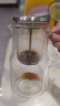 花間道飄逸杯壺茶壺玻璃泡茶壺茶水分離茶杯茶具按壓式茶水壺教師節禮物 曬單實(shí)拍圖