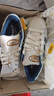 阿迪達(dá)斯 （adidas）三葉草 男女鞋 CAMPUS 00s 休閑鞋 JS2487 漢玉白/制服藍(lán) 43 曬單實(shí)拍圖