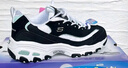 斯凱奇（Skechers）女鞋秋季厚底老爹鞋百搭熊貓鞋軟底舒適外穿休閑運(yùn)動(dòng)鞋11959 曬單實(shí)拍圖