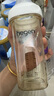 HEGEN海格恩吸管杯兒童水杯學(xué)飲杯奶瓶1-3-6歲直飲吸管嬰兒寶寶牛奶杯 【熱銷(xiāo)TOP】 330ml 吸管杯-莫蘭迪藍 曬單實(shí)拍圖