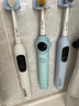 usmile笑容加大擺幅智能電動(dòng)牙刷 P20 PROS云青藍 深度清潔護齦 成人情侶送男友/女友 教師節生日禮物 曬單實(shí)拍圖
