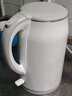 美的（Midea）電熱水壺食品級316L不銹鋼雙層無(wú)縫一體內膽防燙燒水壺 1.7L自動(dòng)智能斷電開(kāi)水壺SH17M301PRO 曬單實(shí)拍圖