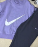 NIKE3BRAND 耐克兒童純棉衛(wèi)衣+長(zhǎng)褲2件套25秋男女童彈力親膚舒適套裝 曬單實(shí)拍圖