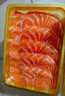掬芥 挪威冰鮮三文魚(yú)刺身 現切現發(fā)中段凈含量400g 即食生鮮 源頭直發(fā) 曬單實(shí)拍圖