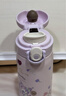 膳魔師（THERMOS）316L不銹鋼保溫杯男女士?jì)和瘜W(xué)生高顏值水杯生日禮物TCMO 美樂(lè )蒂內附杯包 350ml 曬單實(shí)拍圖