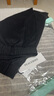 太平鳥(niǎo)男裝休閑褲冬季保暖錐形褲精致刺繡長(cháng)褲寬松簡(jiǎn)約 黑色 35 曬單實(shí)拍圖