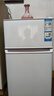 海爾（Haier）88升小冰箱冰箱雙開(kāi)門(mén)小戶(hù)型迷你家用租房宿舍辦公室節能省電BCD-88GHTMZ0WV家電國家補貼15% 曬單實(shí)拍圖
