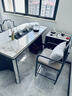 億品天城奢石巖板茶臺桌現代茶桌椅組合簡(jiǎn)約輕奢高級感辦公室茶道桌泡茶臺 單桌+1高端椅+2奢華客椅+茶邊柜 140x70cm(帶烏金石茶盤(pán)+燒水壺） 曬單實(shí)拍圖
