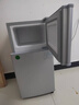 志高（CHIGO）小冰箱迷你小型家用冷藏冷凍兩用宿舍出租房用雙門(mén)辦公室電冰箱節能省電 【凈化除味】58L銀色【三天約一度電】 曬單實(shí)拍圖