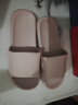 曼多貝爾 皮紋抗菌涼拖鞋粉37-38 曬單實(shí)拍圖