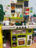 Eve Stone SPECIAL GIRL LIKE YOU女孩玩具兒童廚房玩具3-6歲套裝仿真廚具做飯玩具過(guò)家家小廚房4歲 超大號(hào)100cm+烤面包機(jī)+101件套綠 男女孩6-12寶寶1到3歲生日 曬單實(shí)拍圖