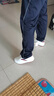 安踏女鞋板鞋厚底增高休閑鞋小白鞋平底板鞋運動(dòng)鞋子女 曬單實(shí)拍圖
