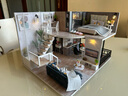 我の屋DIY小屋夢(mèng)想天手工制作房子閣樓木質(zhì)娃娃屋解壓玩具生日禮物女友 曬單實(shí)拍圖