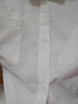 名創(chuàng  )優(yōu)品（MINISO）短袖襯衫男夏季冰絲涼感速干襯衣薄款寬松休閑翻領(lǐng)上衣 白 3XL 曬單實(shí)拍圖