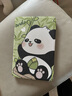 Qise適用iPad mini5保護殼蘋果平板電腦mini4保護套卡通彩印圖案老款ipadmini3/2/1氣囊防摔全包軟殼? 【熊貓秋千】氣囊書本款 iPad mini5/4【7.9英寸】單殼 曬單實拍圖