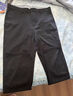 啄木鳥(niǎo)休閑褲男秋冬季新款輕奢桑蠶絲男士褲子厚商務(wù)直筒西裝褲夏季男褲 黑色【厚款】 32 ( 腰圍 2尺5 ) 曬單實(shí)拍圖