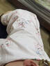 貝瑞加（Babyprints）嬰兒連體衣2件裝新生寶寶蝴蝶衣長(cháng)袖護肚連身衣滿(mǎn)月服 小熊59 曬單實(shí)拍圖