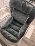 JCZS德國品牌辦公室加熱坐墊靠背一體工位座椅子護腰冬季usb充電發(fā)熱 腰拖款/棕【可拆洗】腰靠一體久坐不塌 曬單實(shí)拍圖
