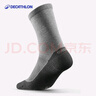 迪卡儂（DECATHLON）登山徒步襪男女襪棉透氣2雙裝ODS灰色39-42碼-4336789 曬單實(shí)拍圖